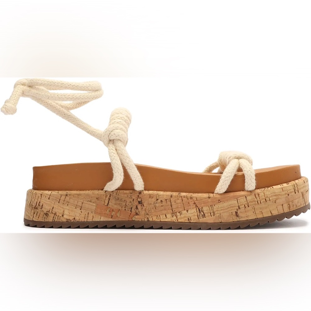 Schutz ‘Nagie’ Platform rope sandals